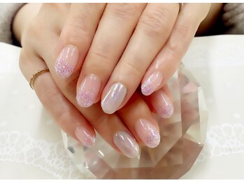 プルミエ ネイル(Premier Nail)/パープルラメ&ユニコーン
