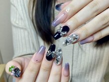 ウサギネイル 新大久保店(usagi nail)/リボンネイル