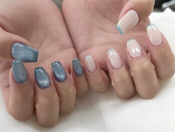 リット バイ セブンルックス 大宮東口店(Lit by 7LOOKS)/90分アート/8000/持ち込み