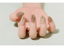 エムスラッシュ ネイル センター北店(M.SLASH)/大人キラキラネイル