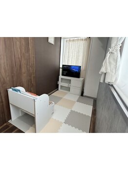 お子様同伴OKのサロン
