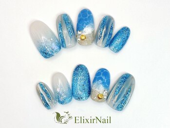 エリクサーネイル 池袋(Elixir Nail)/定額cやり放題/クーポン使用