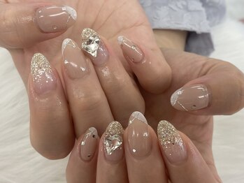 ディーネイル 池袋(D-nail)/【山崎】ワンホンネイル
