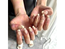 フレンチネイルも大人気！