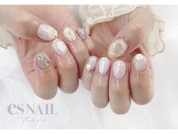 エスネイル 新宿西口店(es NAIL)/フェミニンニュアンス