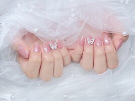 蝶々ネイル♪