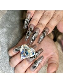 ブラックラメネイル