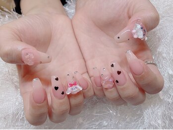 レアネイル 新宿(le'a nail)/キャラクターネイル