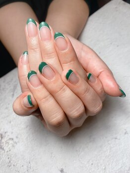 【フレンチ】+カラーライン