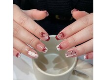 ピンキーネイル(Pinky Nail)/クリスマスネイル