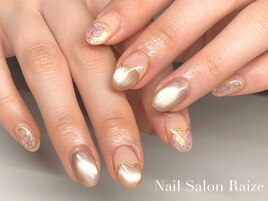 ニュアンスネイル/変形フレンチ