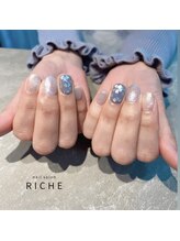 リッシュ(RICHE)/桜のホログラムネイル♪