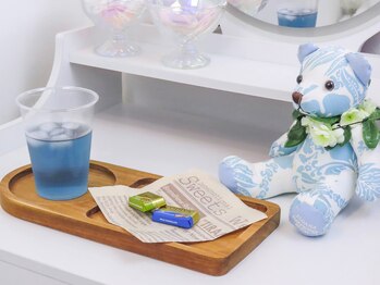 夏秋美肌サロン/アフタードリンクはハーブティー