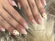 リアンスネイルヴィヴィッド 倉敷店(LianS nail ViViD)/２本アート