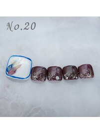フットネイル：No.20