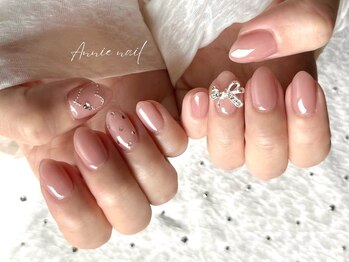 ハート×リボン×ドット