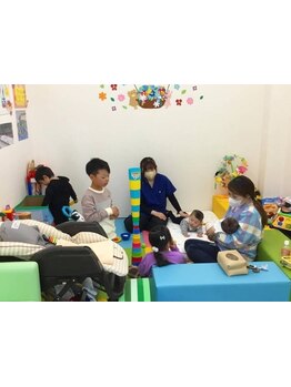 お子様同伴OKのサロン