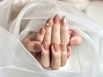 ラーシューシュ(la-chou-chou)/シンプルネイルコース ¥6500