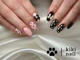 ドットネイル／リボンネイル