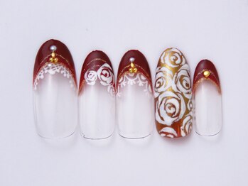 ネイリックス アヴェニール(NAILX avenir)/薔薇アート