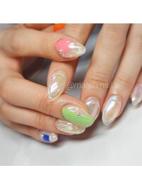 _____個性派ネイル