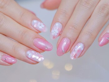 桜ネイル　