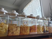 花水木の雰囲気（腸活に効く手作りの発酵フルーツドリンクのご用意もございます♪）