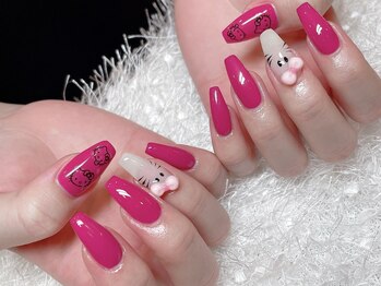 レアネイル 新宿(le'a nail)/キャラクターネイル