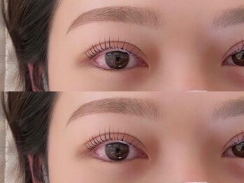 アンフルール 仙台店(Une fleur)/【パリジェンヌ&アイブロウ】