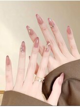 ヘブン ネイル 鶯谷(HEAVEN Nail)/ゴージャスでかわいいデザイン