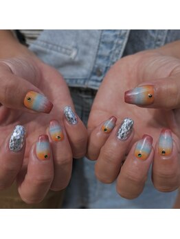 ウェイビーズ ネイル(wavy's.nail)/グラデーションネイル