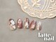 ラテネイル 富山(latte.nail)の写真/【富山】大人キレイな上品デザインが人気☆ワンカラー￥5300/定額￥6700～長さだし/フィルインもOK◎