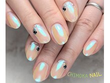 チモカネイル(CHIMOKA NAIL)/ミラーネイル￥7500～