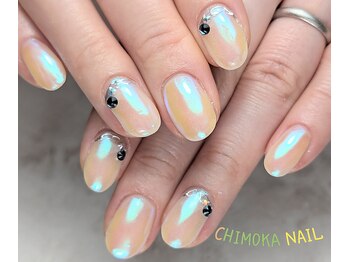 チモカネイル(CHIMOKA NAIL)/ミラーネイル￥7500～
