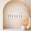 muu小岩 まつげパーマ/パリジェンヌ/上下まつげ/プラピール/韓国肌管理のお店ロゴ
