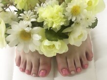 プルミエ ネイル(Premier Nail)/レディなピンク☆フットネイル
