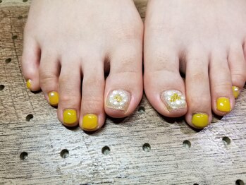 シュガーネイル(sugar nail)/ぷっくりフットネイル