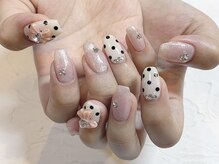 ミナミネイル 新宿店(Minami Nail)/ドットリボン