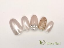 エリクサーネイル 神田(Elixir Nail)/シンプル / クーポン使用