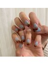 ツートングラデネイル