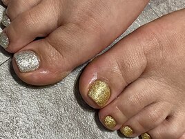 【フットネイル】ワンカラー