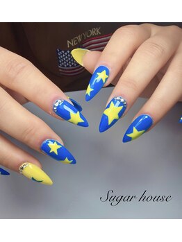 手書きアートネイル