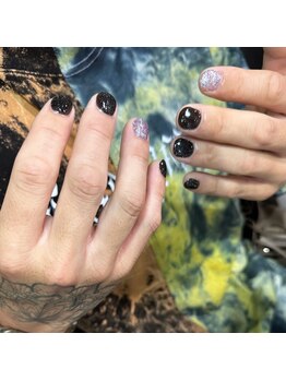 ノアールネイルズ(Noir nails)の写真/「清潔感UPで印象が変わる！メンズネイルはじめませんか？