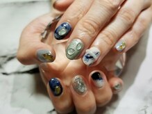シュガーネイル(sugar nail)/ニュアンスネイル