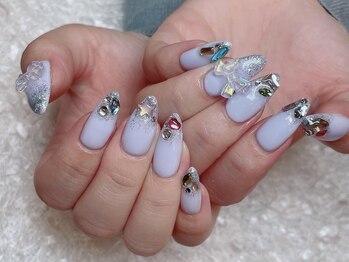 レアネイル 新宿(le'a nail)/ストーンネイル