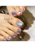 【Foot】ジェルネイルアートし放題 ￥8,900