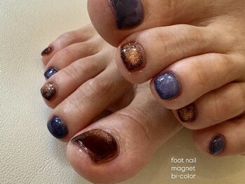 ルカ 原宿(lux)/フットネイル × マグちぐはぐ