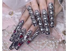 ネイル アリーズ セカンド(nail Allies 2nd)/シルバー ゴテゴテ ミラー