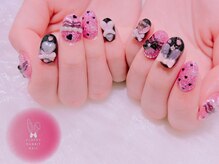 フラッフィーラビットネイル(fluffy rabbit nail)/地雷系 量産型 ゴテゴテ