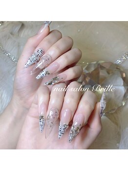 エスフィーネイルサロン ブリーユ(Esfy nailsalon Brille)/ツイードネイル